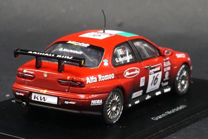 1:43 SPARK S0477 Alfa Romeo 156 WTCC 2006 #16 Gianni Moribidelli