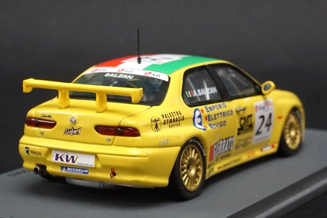 1:43 SPARK S0455 Alfa Romeo 156 GTA ETCC 2002 #24 A.Balzan