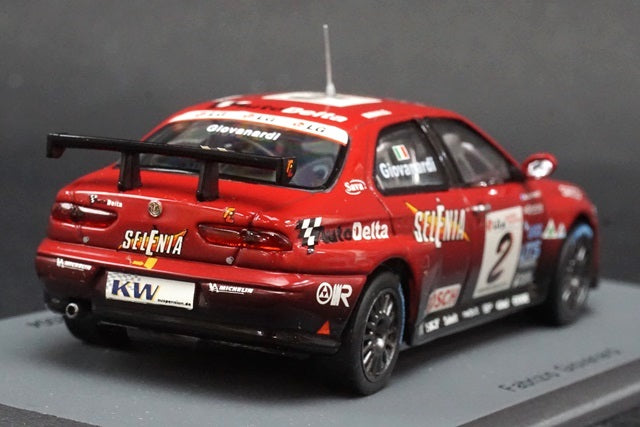 1:43 SPARK S0464 Alfa Romeo 156 ETCC 2004 #2 Fabrizio Giovanardi