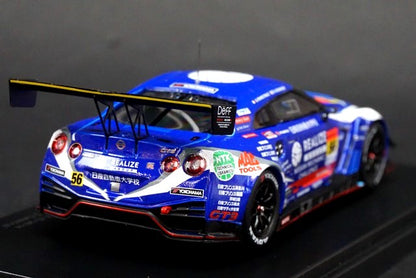 1:43 EBBRO 45733 REALIZE Nissan Automobile Technical College GT-R Super GT GT300 2019 #56