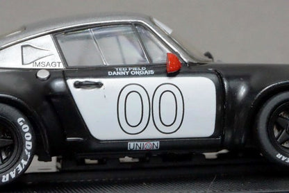 1:43 EBBRO 44019 Porsche 911 RSR Turbo Daytona 1977 #00 Silver / Black