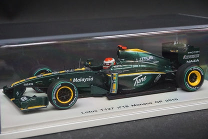 1:43 SPARK S3008 Lotus T127 Monaco GP 2010 #18 J.Trulli