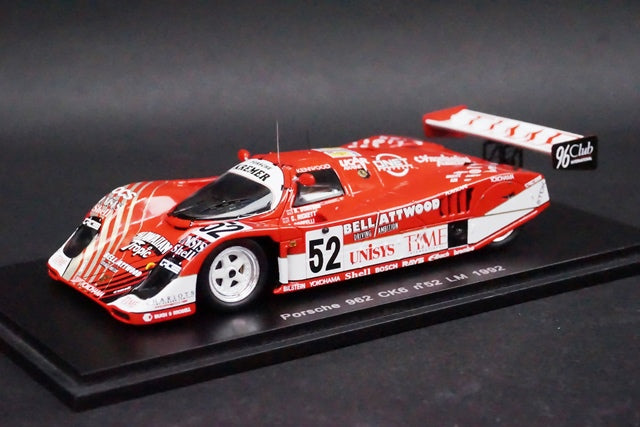 1:43 SPARK S1917 Porsche 962 CK6 LM Le Mans 1992 #52