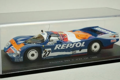 1:43 SPARK S1965 Porsche 962 C Le Mans 1989 #27 model car