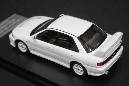 1:43 HPI 8561 Mitsubishi Lancer Evolution III Scortier White model car