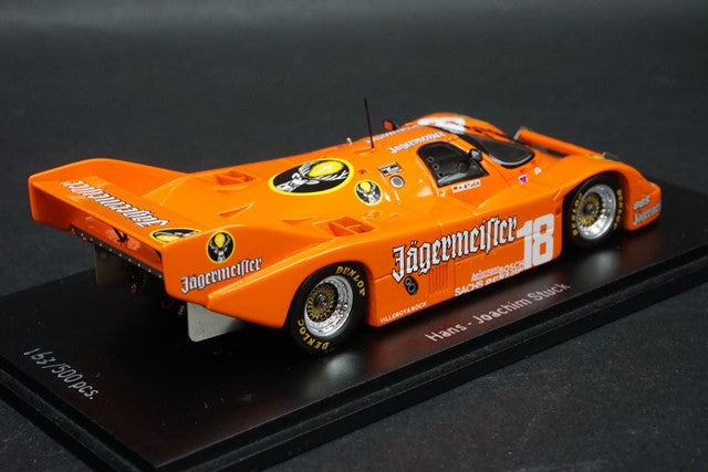 1:43 SPARK CAP04311014 Porsche 956 1.Platz Nurburgring 300km 1985 #18 Jaegermeister CARTIMA model car