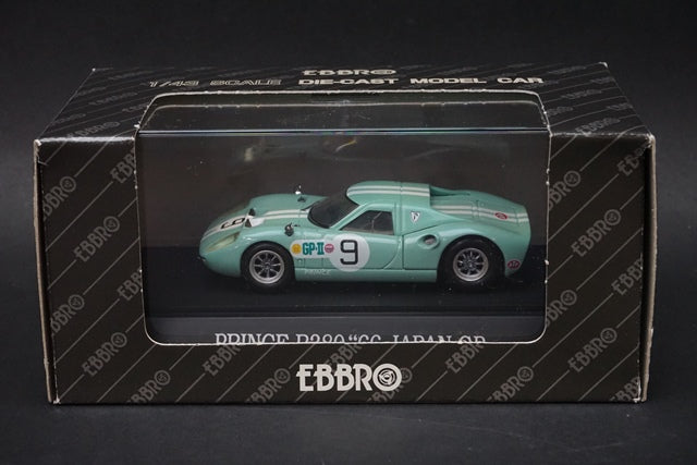 1:43 EBBRO 43079 Prince R380 Japan GP 1966 #9 Green