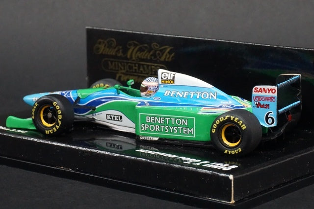 1:43 MINICHAMPS 430941006 Benetton Ford B193B J.J.Letho 1993 #6