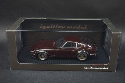 1:18 ignition model IG0360 Nissan Fairlady Z S30 Maroon