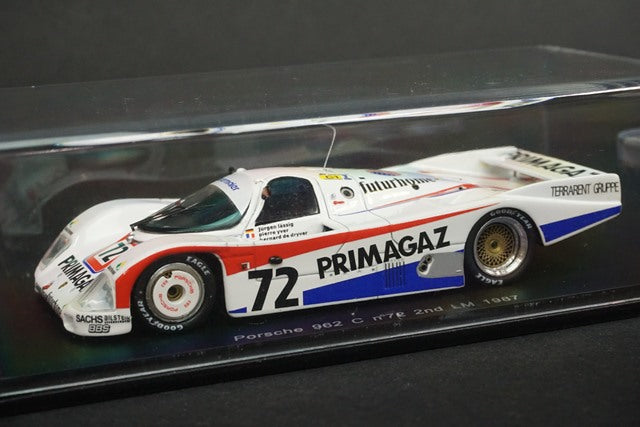 1:43 SPARK S0951 Porsche 962C 2nd Le Mans 1987 #72