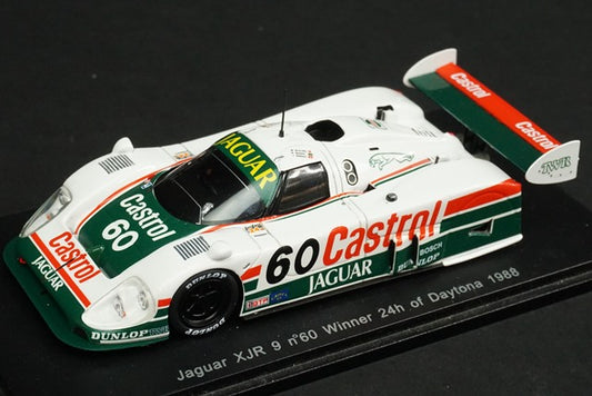 1:43 SPARK S0774 Jaguar XJR9 Daytona 24h Winner 1988 #60 model car