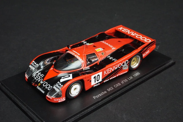 1:43 SPARK KBS015 Porsche 962 CK6 Le Mans 1989 #10 model car