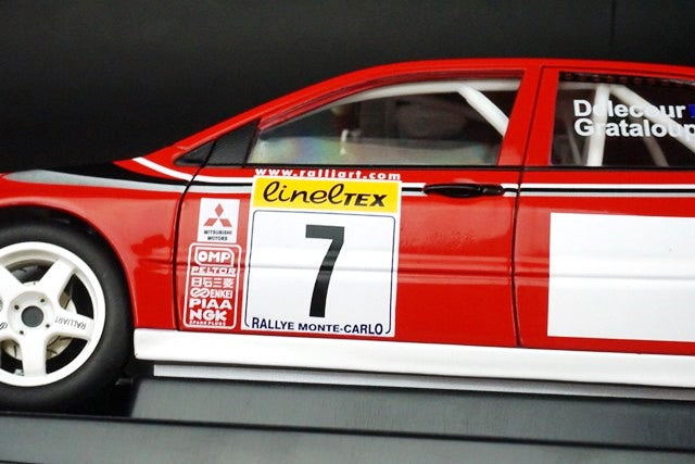 1:18 AUTOart 80251 Mitsubishi Lancer EVO VII WRC 2002 #7