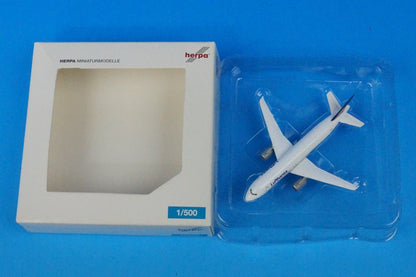 1:500 A320 Lufthansa (No Registration) Herpa Airplane model