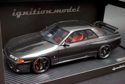 1:18 ignition model IG0602 Nissan Skyline GT-R NISMO (R32) Gun Gray Metallic