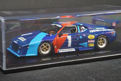 1:43 SPARK KBS064 BMW M1 Suzuka 1000km Winner 1982 #1 model car