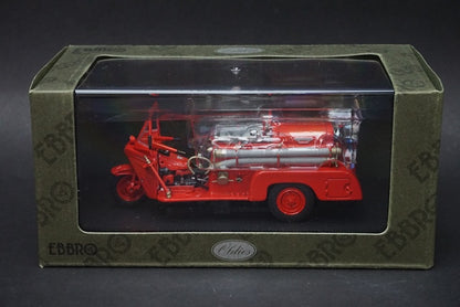 1:43 EBBRO 44111 Mazda CTL/1200 Fire Engine 1950 Red