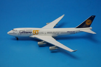 1:500 B747-400 Lufthansa 50th Dusseldorf D-ABVH 517683 Herpa