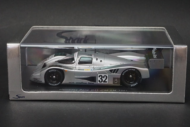 1:43 SPARK S1253 Mercedes Benz C11 Le Mans 1991 #32 model car