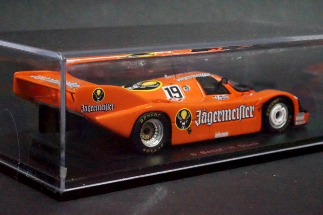 1:43 SPARK SPA43P008 Cartima Custom Porsche 956 lmola 1984 #19 Jagermeister