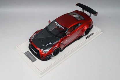 LB35-V2-007 LB PERFORMANCE 1:18 Nissan LB R35 V2.0 Chrome Red