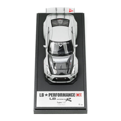 LB007D SP MakeUp EIDOLON 1:43 Nissan LB WORKS GT-R Type 1.5 Matt Gray