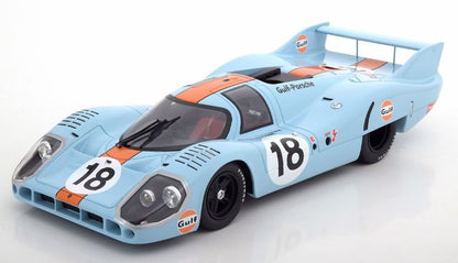 CMR045 CMR 1:18 Porsche 917 LH Gulf #18 24h Le Mans 1971 Rodriguez/Oliver