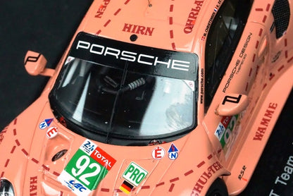 1:43 SPARK S7033 Porsche 911 RSR #92 Winner LMGTE Pro class 24h Le Mans 2018