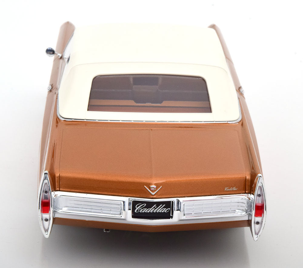 KKDC180317 KK scale 1:18 Cadillac DeVille with Softtop 1967 Gold Brown Metallic