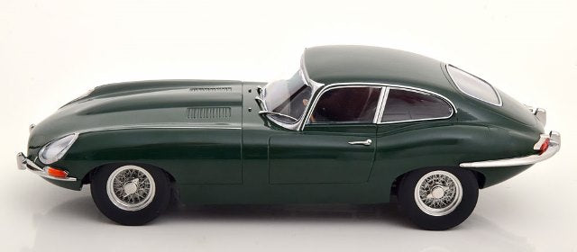 KKDC180431 KK Scale 1:18 Jaguar E-type Coupe Series 1 LHD 1961 British Racing Green/Black Interior