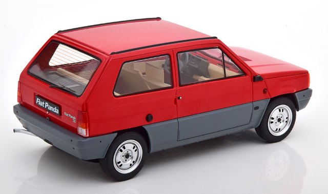 KKDC180521 KK Scale 1:18 Fiat Panda 30 MK1 1980 Red