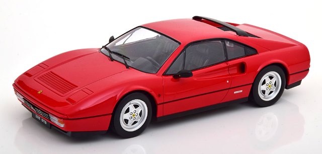 KKDC180531 KK Scale 1:18 Ferrari 328 GTB 1985 Red