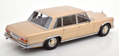 KKDC180603 KK scale 1:18 Mercedes 600 SWB W100 1963 Light Gold Metallic