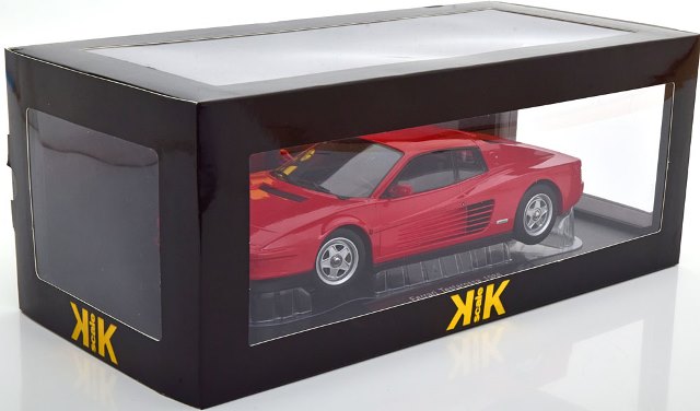 KKDC180511 KK Scale 1:18 Ferrari Testarossa 1986 Red