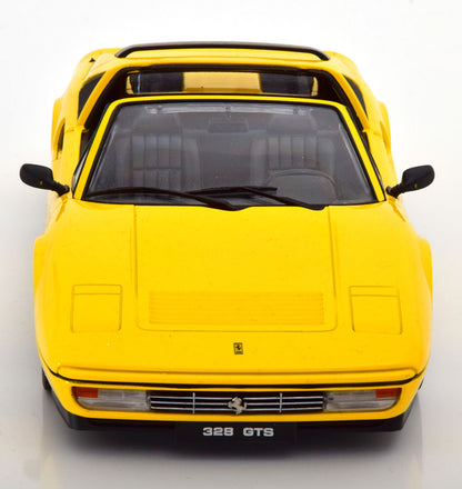 KKDC180552 KK scale 1:18 Ferrari 328 GTS 1985 Yellow