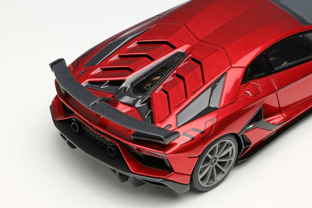 EM513A MakeUp EIDOLON 1:43 Lamborghini Aventador SVJ 2018 Nireowheel Rosso Efest