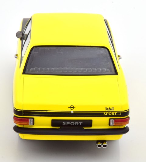 KKDC180641 KK scale 1:18 Opel Kadett B Sport 1973 Yellow/Black