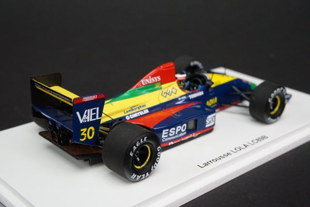 1:43 SPARK FS17 Larrousse LOLA LC89B 1990 F1 USA GP A.Suzuki model car