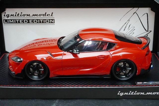 1:18 ignition model IG2208 Toyota Supra RZ A90 Orido-Street Ver.Red model cars