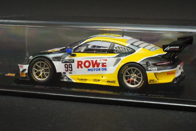 1:43 SPARK SB392 Porsche 911 GT3 R #99 ROWE Racing 24h SPA 2020 model car