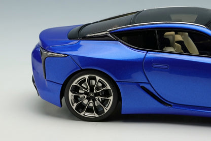 EM560A MakeUp EIDOLON 1:43 Lexus LC500 "Structural Blue" 2018 Blue Moment Interior