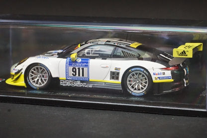 1:43 SPARK SG254 Porsche 911 GT3 R Nurburgring 24h 2016 #911 model car