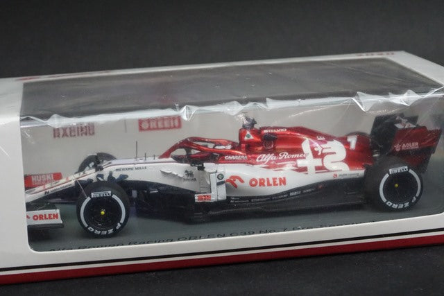 1:43 SPARK S6452 Alfa Romeo Racing ORLEN C39 Pre-Season 2020 #7 K.Raikkonen Test Car