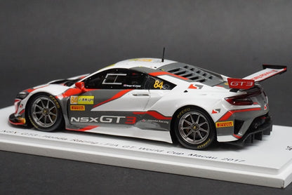 1:43 SPARK Honda NSX GT3 No.84 Honda Racing FIA GT World Cup Macau2017 model car