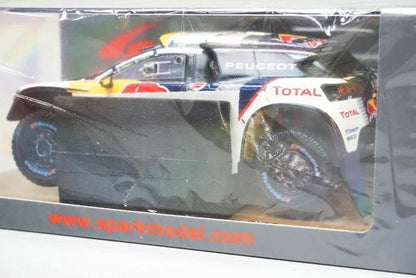 1:43 SPARK S5611 Peugeot 3008 DKR #300 Winner Dakar 2017 S.Peterhansel-J-P Cottret