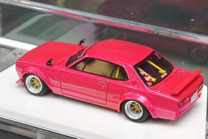 FM64006PG-05 Fuelme Models 1:64 Nissan Hakosuka KPGC10 CHARASUKA WORKS Pearl Pink