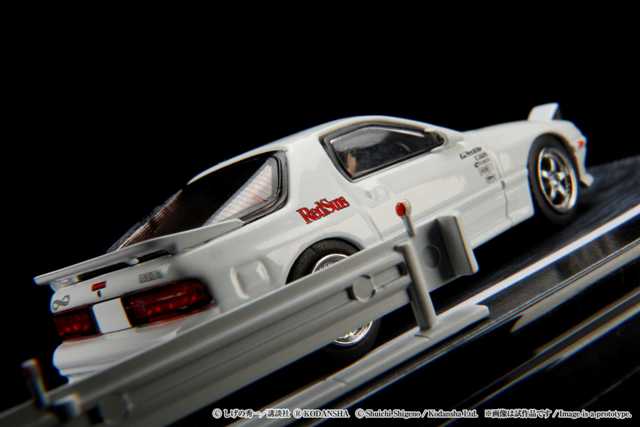 HJ641043DW Hobby JAPAN 1:64 RX-7 FC3S RedSuns Ryosuke Takahashi Diorama Set