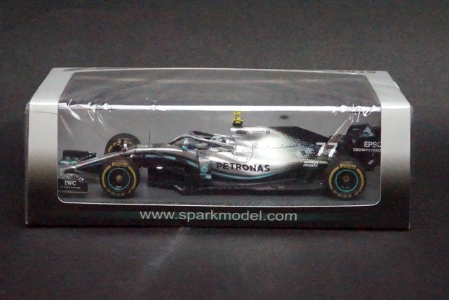 1:43 SPARK S6072 Mercedes AMG Petronas Motorsport F1 Team #77 TBC 2019 W10 EQ Power+