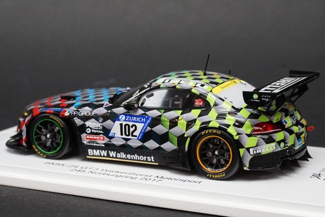 1:43 SPARK MAB039 BMW #102 Z4 GT3 Walkenhorst Motorsport 24h Nurburgring 2017