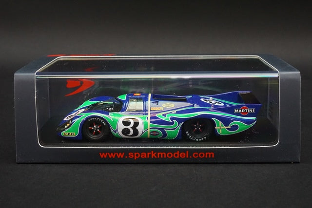 1:43 SPARK S0928 Porsche 917 LH #3 24h Le Mans 1970 model car